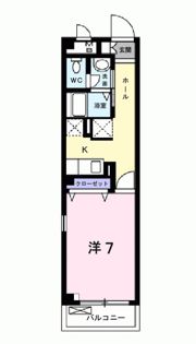 リヴァージュ出来島の間取り画像