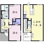 TRI CASA Ⅰの間取り画像
