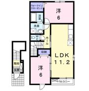 ル・サンティエAの間取り画像