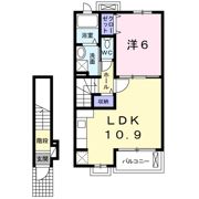 南風WESTの間取り画像