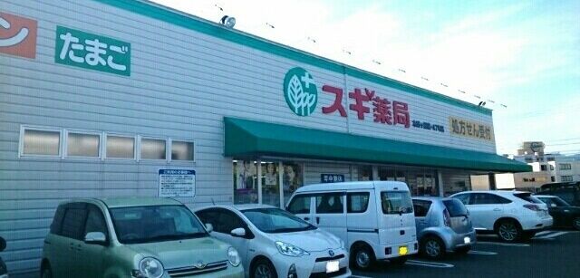 近くのドラッグストアまで350m（徒歩5分）