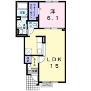 グランビューの間取り画像