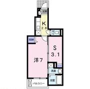 ヴィラ 池之内の間取り画像