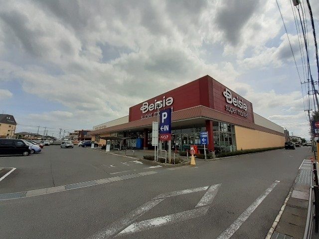 近くのベイシアスーパー伊勢崎バイパスまで750m(徒歩10分)