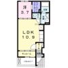 ビバーチェの間取り画像