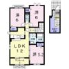 リブレ常盤台Aの間取り画像