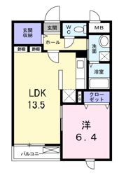 ジュメイラの間取り画像