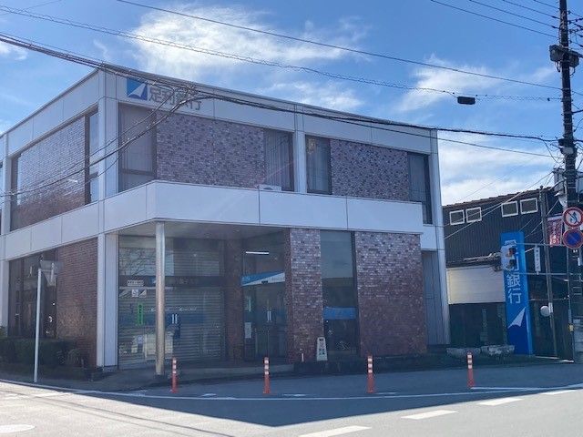 近くの足利銀行益子支店まで1,600m(徒歩20分)