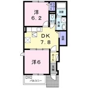 パインフォレスト ソングの間取り画像
