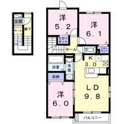 サン・ジーノ Ⅱの間取り画像