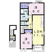 モーデ Ⅰの間取り画像