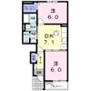 モーデ Ⅱの間取り画像