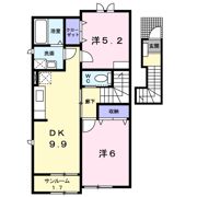 サナンドイ－スト Aの間取り画像