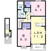 クラリスの間取り画像