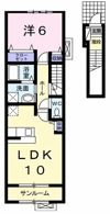 サニーシャトーの間取り画像