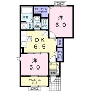 クラシオンαの間取り画像