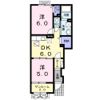 クラシオンβの間取り画像