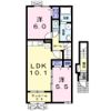 クラシオンβの間取り画像