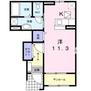 ボヌールⅤの間取り画像