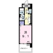 イースト アヴェニューの間取り画像