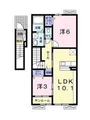 ラランドの間取り画像