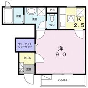 グランディオースⅡの間取り画像