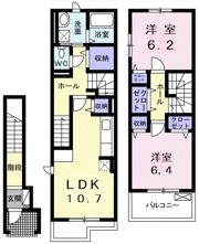 ライカム壱番館の間取り画像