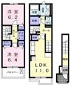 ライカム壱番館の間取り画像