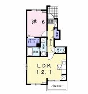 レジデンス アシナの間取り画像