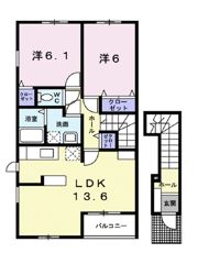 キャピトゥールの間取り画像