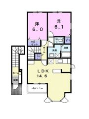 キャピトゥールの間取り画像