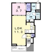 エスペランサ Aの間取り画像