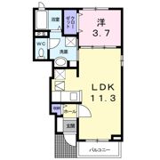 エスペランサ Aの間取り画像