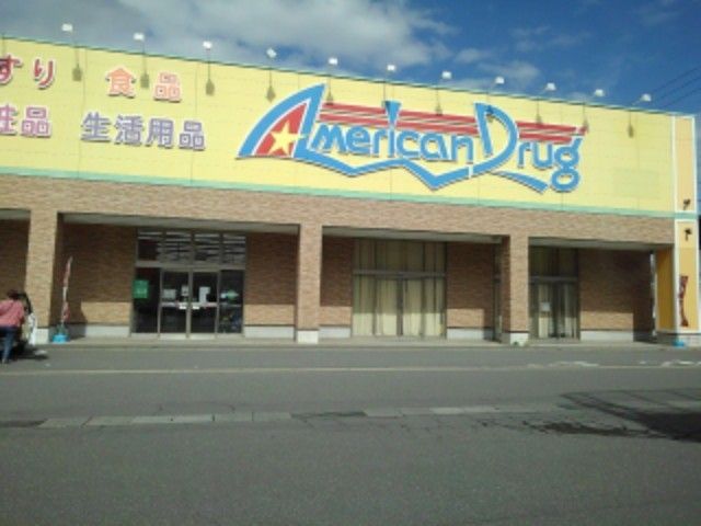 近くのアメリカンドラッグ飯山本町店まで1,300m（徒歩17分）