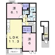 Vasa・Kiraraの間取り画像