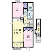 アネーロ Ⅱの間取り画像