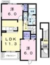 ミュートスの間取り画像