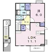 ジャルダンBの間取り画像