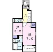 フィデールⅢの間取り画像