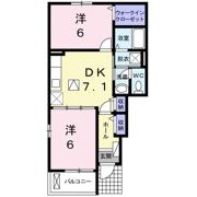 シエル クレールAの間取り画像