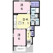 シエル クレールBの間取り画像