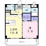 フォレスト さくらの間取り画像