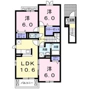 藍らんどこくふAの間取り画像