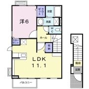 ソレイユT・Dの間取り画像