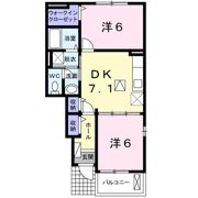 ラッフィナート Aの間取り画像