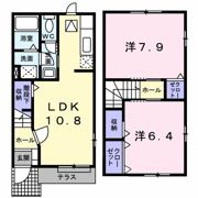 サンリットヴィラⅣの間取り画像
