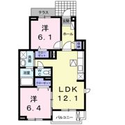 Viola弐番館の間取り画像