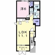 ポポラーレⅢ Aの間取り画像