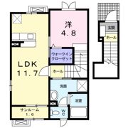 ニューシティ下堀Ⅰの間取り画像