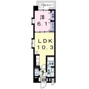 アンジュール Kの間取り画像